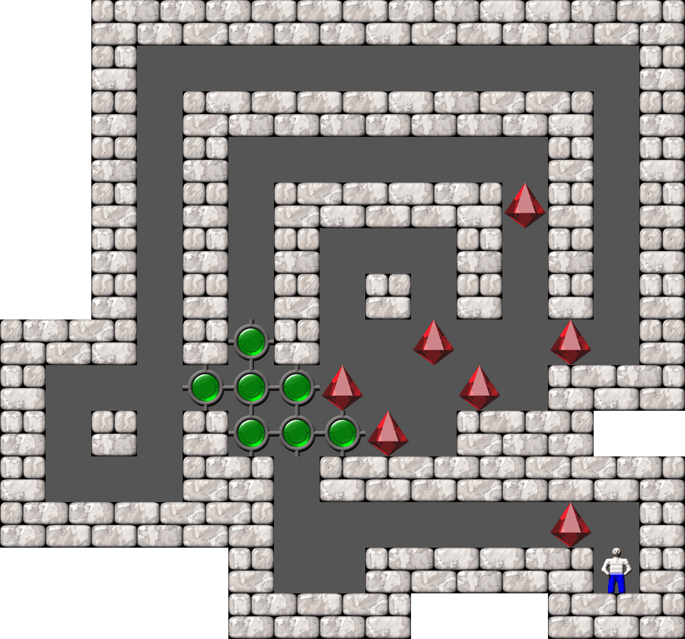 Sokoban Revenge 32 level 17